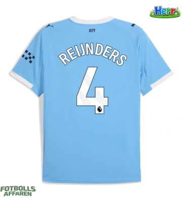 Manchester City Tijjani Reijnders #4 Hemmatröja 2025-26 Kortärmad